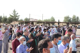 نماز عید سعید فطر در میبد اقامه شد