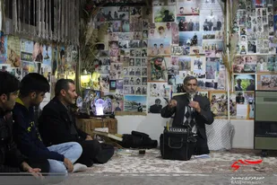 حضور دانشجویان دانشکده شهید &laquo;جباریان&raquo; در بیت الشهدا بهار