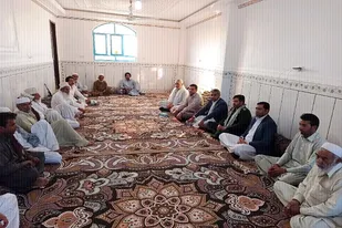 دیدار فرمانده سپاه مهرستان با پیشکسوتان بسیجی