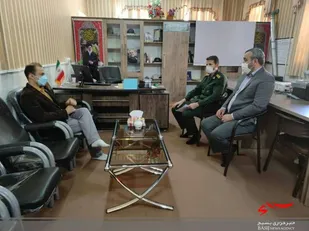 نشست دو جانبه رئیس جدید دانشگاه آزاد اسلامی و فرمانده سپاه ناحیه فراهان