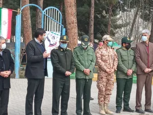 مراسم رژه خودرویی در شهر آشخانه