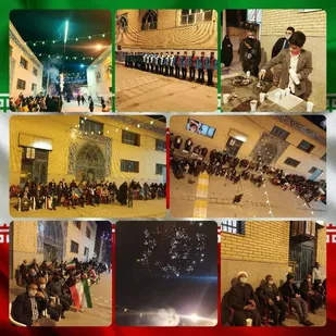 جشن پیروزی انقلاب اسلامی حوزه 12 بقیه الله(عج)