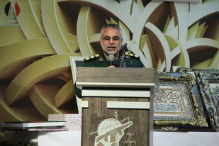 آیین تکریم و معارفه فرمانده سپاه شهرستان تاکستان برگزار شد
