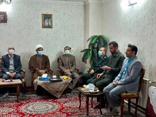دیدار کانون بسیج حقوقدانان شهرستان شاهرود با خانواده شهدا+ تصاویر
