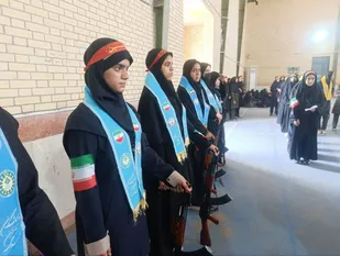 آیین نواختن زنگ پدافند غیرعامل در بمپور