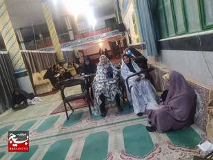 برگزاری محفل معنوی تلاوت سوره فتح و دعای صحیفه سجادیه در مسجد حضرت ابوالفضل(ع) زیباشهر