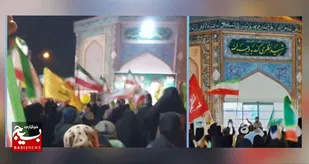 تجدید میثاق دختران هندیجان با شهدا