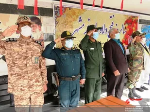برگزاری صبحگاه مشترک نظامی گرامیداشت فتح خرمشهر در تربت جام