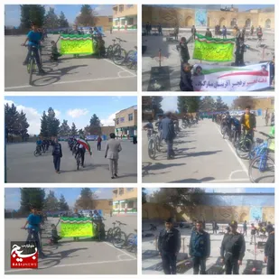 همایش دوچرخه سواری در لردگان