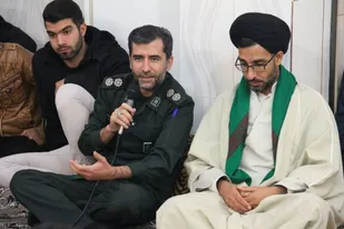 معارفه فرمانده پایگاه امام جعفر صادق علیه السلام ناحیه مقاومت بسیج درچه