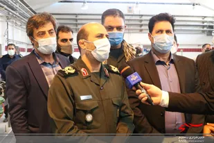 بازدید سردارحیدرنیا از صنایع ساوجبلاغ، هشتگرد و نظرآباد+تصاویر