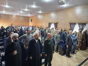 برگزاری مراسم بزرگداشت شهید مطهری در سپاه ناحیه صحنه