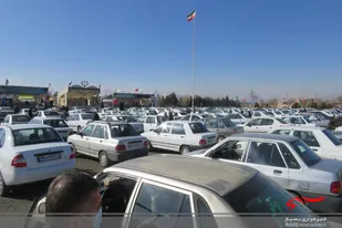 تجمع خودرویی کارکنان تیپ انصارالحسین(ع) همدان