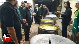 میزبانی از روزه داران با افطار مهربانی جهادگران آغاجاری