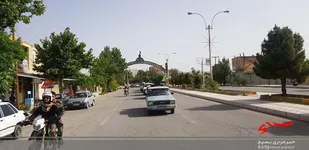 رژه خودرویی به مناسبت آزادسازی خرمشهر در بافت