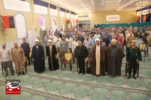 آیین گرامیداشت هفته عقیدتی سیاسی سپاه در لشکر عملیاتی ۱۷ علی بن ابی&zwnj;طالب(ع) قم برگزار شد