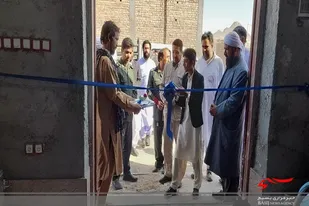 از پایگاه مقاومت بسیج شهید ابراهیم عسکری در روستای چاه رحمان بهره برداری شد