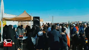 برپایی ایستگاه صلواتی در راستای حمایت از جبهه مقاومت&nbsp;