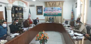 جلسه کمیته نیرو&zwnj;های مسلح ستاد شهرستانی چهل سالگی دفاع مقدس شاهرود+ تصاویر