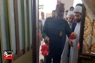 افتتاح پایگاه مقاومت بسیج در روستای جلال آباد هیرمند