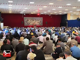 برگزاری مراسم قرائت دعای پر فیض عرفه، در کانون شهید سبحانی کرج