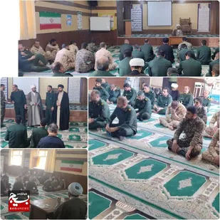 برگزاری نشست تبیینی به مناسبت دهه مبارک فجر در سپاه هویزه