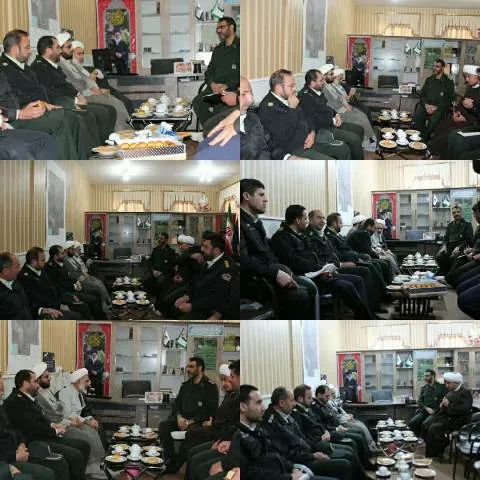 دیدار فرماندهی نیروی انتظامی با فرماندهی سپاه ناحیه فراهان