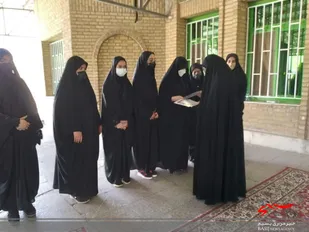 تقدیر از آمرین به معروف و نهی از منکر در حوزه کوثر سه اراک+تصاویر