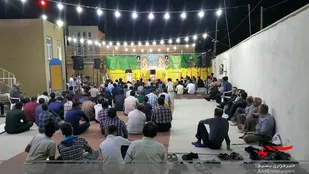 جشن بصیرتی سیاسی در جمع رزمندگان و بسیجیان گردان 117 امام حسین علیه السلام