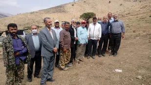 برگزاری جلسه هم اندیشی رزمندگان و فرماندهان دفاع مقدس شهرستان دامغان و شاهرود در منطقه تفریحی شهرکلاته رودبار