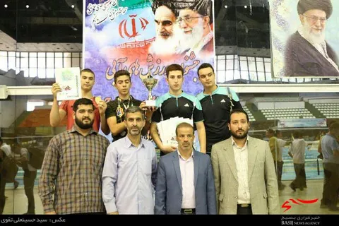 تیم شنای بسیج سپاه کربلا نائب قهرمان مسابقات کشوری شد