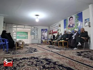دیدار با خانواده&zwnj;های شهیدان فطرس، توکلی و شریف قنوتی در بروجرد