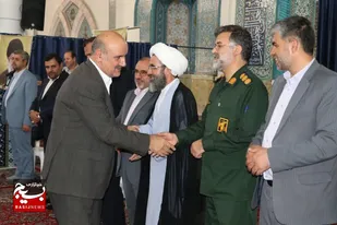 برگزاری مراسم گرامیداشت هفته دولت در شهرستان نظرآباد+تصاویر