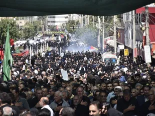 مراسم باشکوه عاشورای حسینی در ایلام برگزار شد