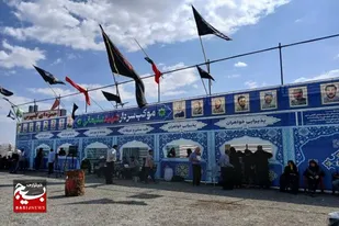 خدمات&zwnj;رسانی ۱۷ موکب ایستگاه صلواتی به زائران اربعین در بهار