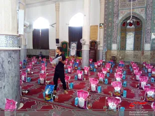 پنجمین رزمایش کمک های مومنانه بسیج حقوقدانان قم