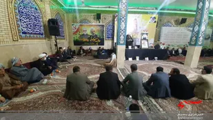 برگزاری مراسم سالگرد شهید تقوی فر در روستای ابودبس