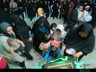 مراسم وفات حضرت معصومه سلام الله علیها دربام ایران