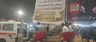 ارائه خدمات درمانی هلال احمر به زائران اربعین حسینی به بیش از 3800  نفر رسید