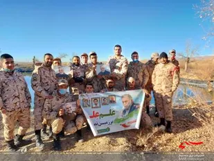 برگزاری پیاده روی به روستای دهاقین در شهرستان سرخه+ تصاویر