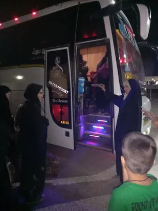 برگزاری اردوی زیارتی مشهد مقدس ویژه خواهران بسیجی شهرستان آغاجاری