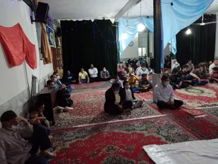بزرگداشت دهه کرامت در روستا&zwnj;های بخش بسطام شاهرود