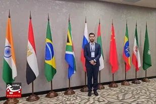 جوان شیرازی سرگروه تیم جوانان مذاکره کننده کشورمان در اجلاس جهانی بریکس