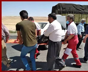 تصادف دو خودرو در قروه یک کشته و ۸ مصدوم برجای گذاشت