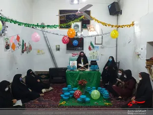برگزاری جشن انقلاب در پایگاه بنت الزهرا (س) گرمسار+تصاویری