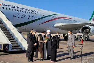رئیس جمهور رئیسی وارد شیراز شد