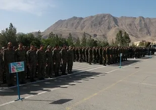 صبحگاه مشترک کل نیروهای مسلح نظامی و انتظامی ویژه حماسه بزرگ سوم خرداد