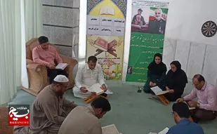 محفل انس با قرآن در پایگاه حضرت ابوالفضل (ع)اداره امور اب برگزار شد