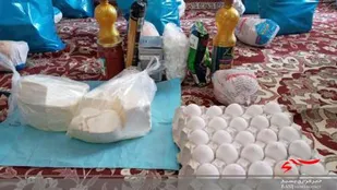 توزیع 35 بسته حمایتی و 100 بسته فرهنگی در روستای مومن آباد