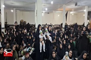 همایش شیرخوارگان حسینی در شهرستان تویسرکان برگزار شد